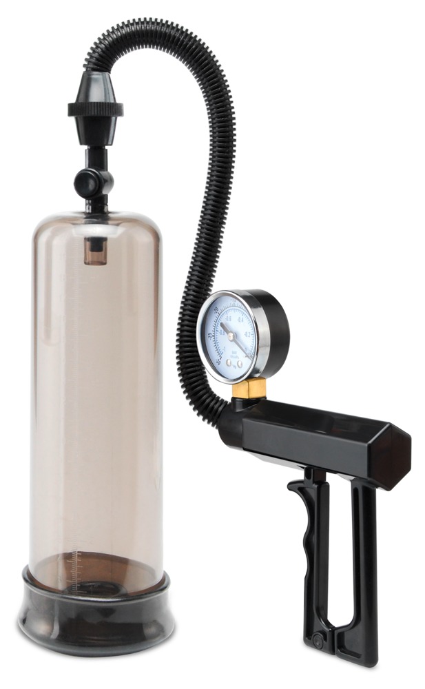 Penispumpe „Pistol-Grip Power Pump”, mit Druckmesser