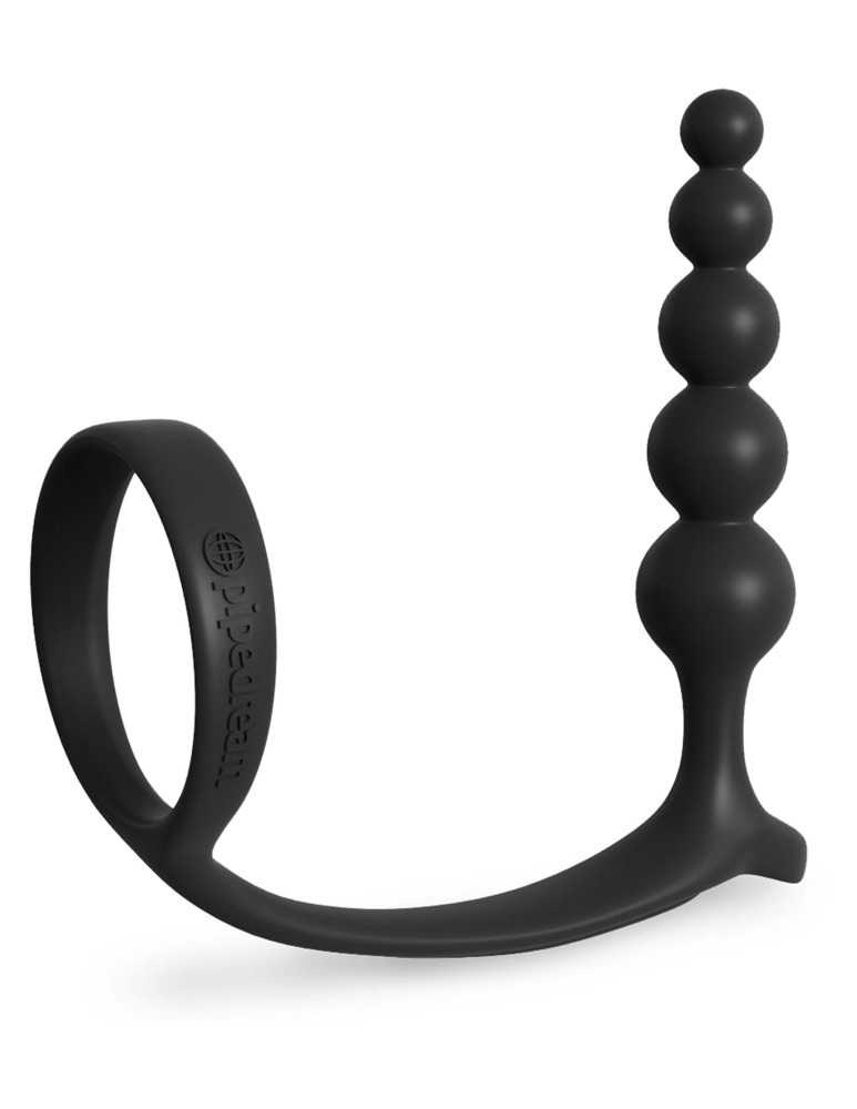 Analkette „Ball Cinch with Anal Bead“, mit Hodenring
