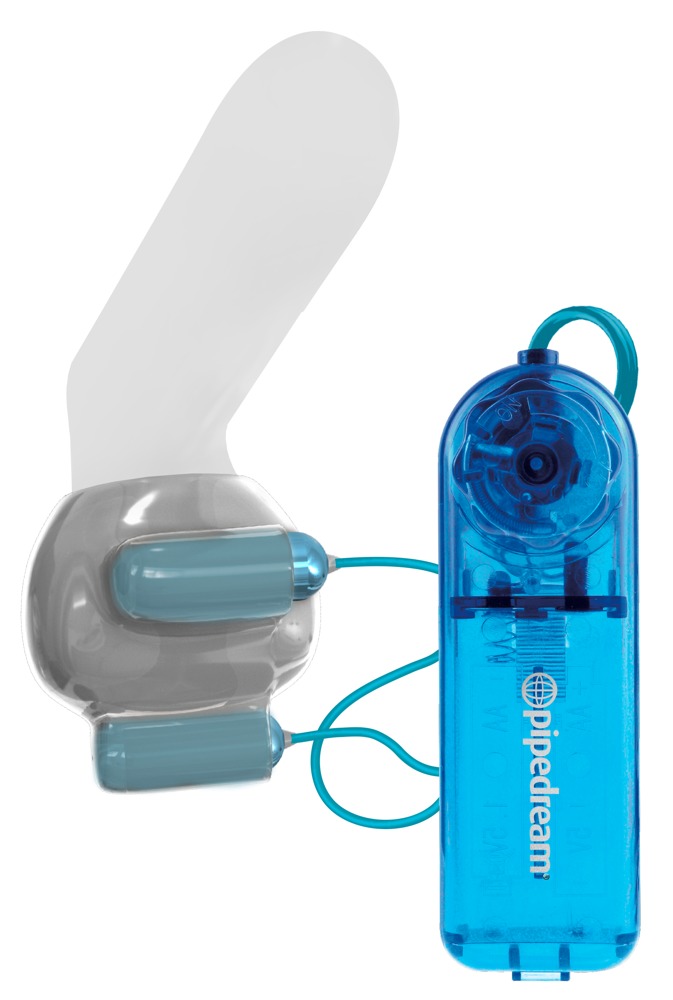 Hoden-Sleeve „Dual Vibrating Ball Teaser“, mit doppelter Vibration