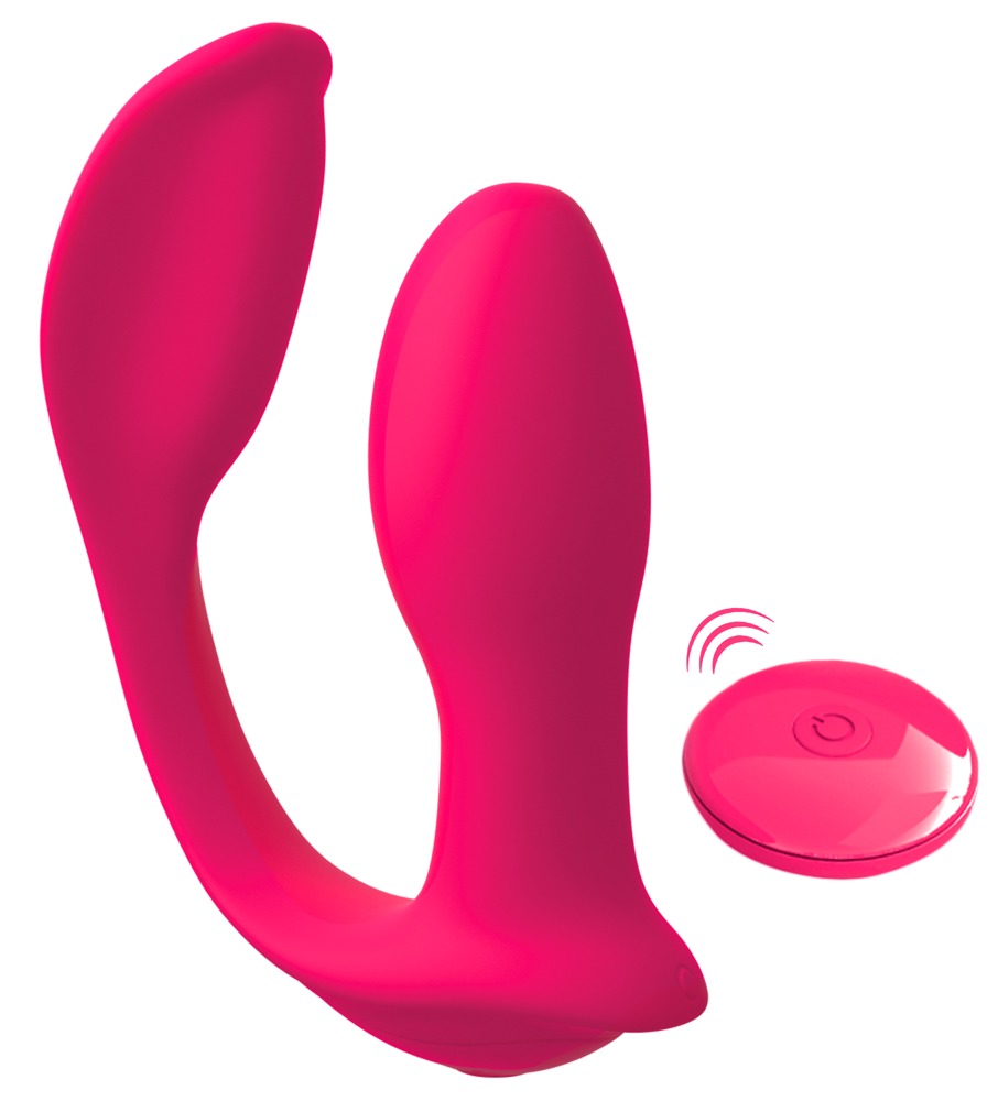 Vibrator „double ecstasy“, mit Fernbedienung