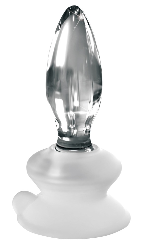 Glasdildo „No. 91“ im klassischen Plug-Design