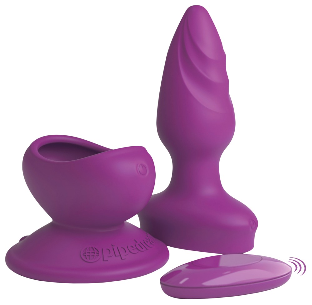 Analplug „Wall Banger Plug“, 10 Vibrationsmodi per kabelloser Fernbedienung