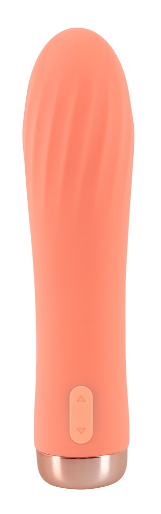 Minivibrator „Grooved“, 10 Vibrationsmodi (+/- steuerbar), wiederaufladbar