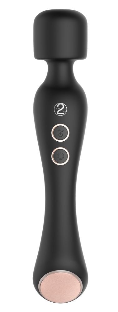 Massagestab „Warming Wand Vibrator“, beidseitig verwendbar, wasserdicht