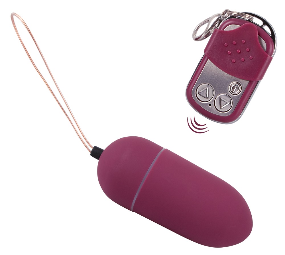 Vibro-Ei „Silky“, mit Fernbedienung