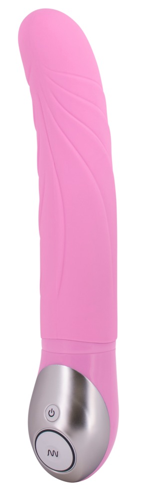 Vibrator „Vibe Therapy Sutra“ mit superleiser Vibration und gerilltem Schaft, 23,5 cm