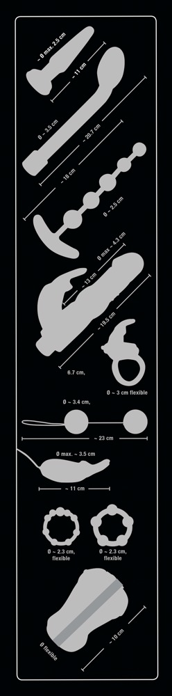 10-teiliges Toyset „Power Box Lover's Kit“