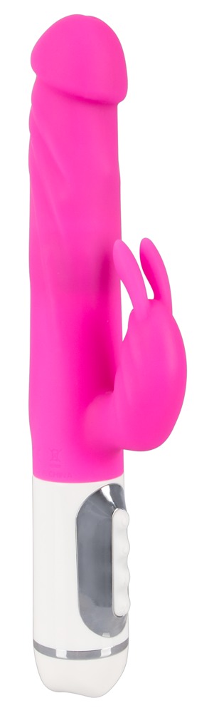 Perlenvibrator mit Klitorisreizarm, 27,7 cm Perlenvibrator mit Klitorisreizarm, 27,7 cm