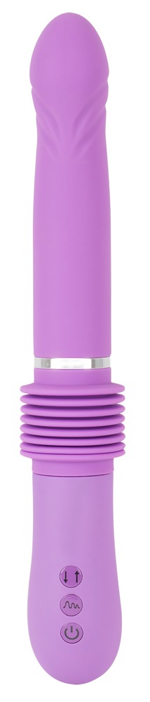 Vibrator „Push it!” mit Stoßfunktion und Griff Vibrator „Push it!” mit Stoßfunktion und Griff