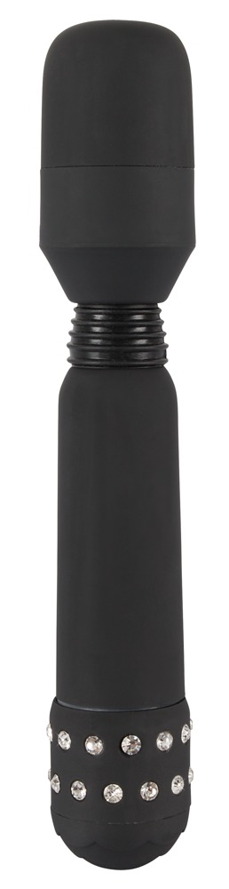 Massagestab „Wand Vibrator“, 17,8 cm, mit Strasssteinen