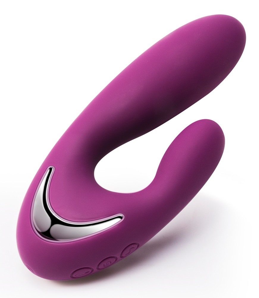 Rabbitvibrator „Vesper“, 14,9 cm, 10 Vibrationsmodi
