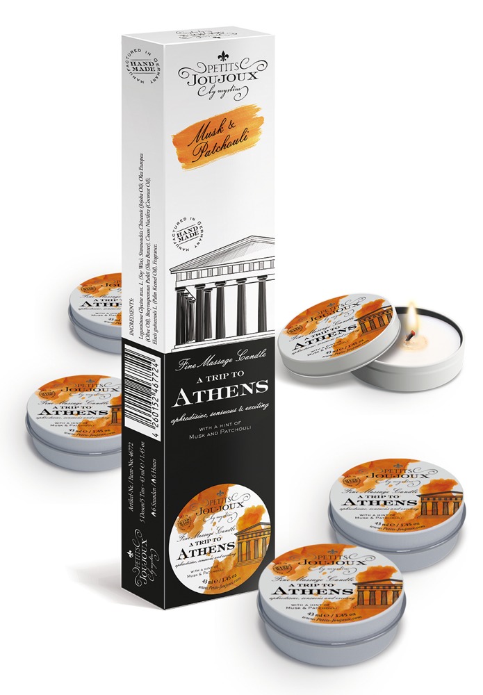 Massagekerze ´´Athens´´, 5er-Pack Massagekerze ´´Athens´´, 5er-Pack