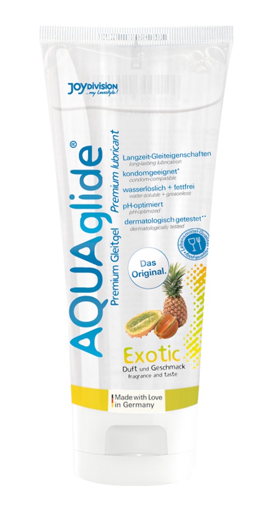 Gleitgel „AQUAglide Exotik´´, Exotikduft/-geschmack Gleitgel „AQUAglide Exotik´´, Exotikduft/-geschmack
