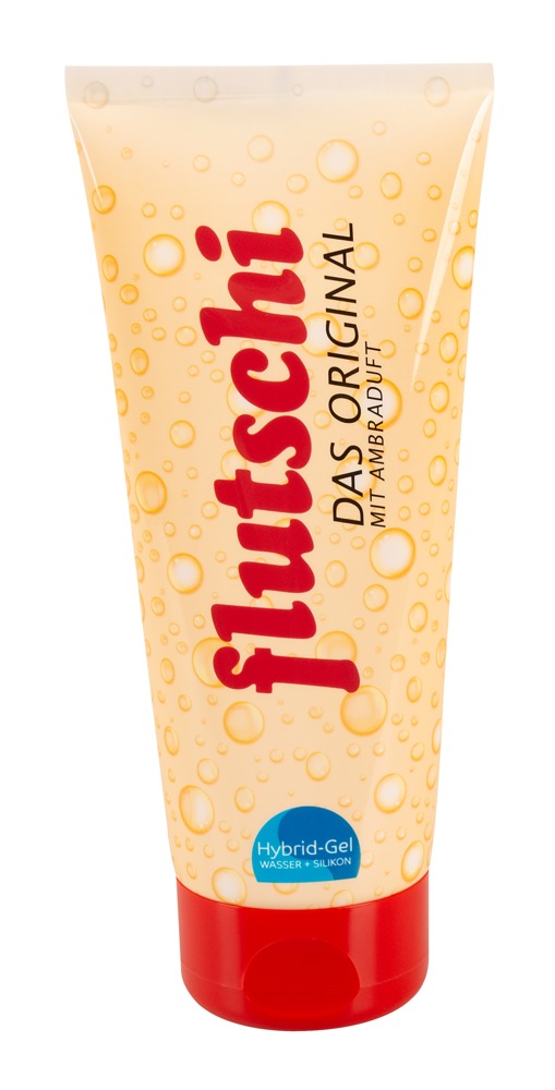 Gleitgel „Flutschi Das Original“ auf Wasser- und Silikonbasis, vegan