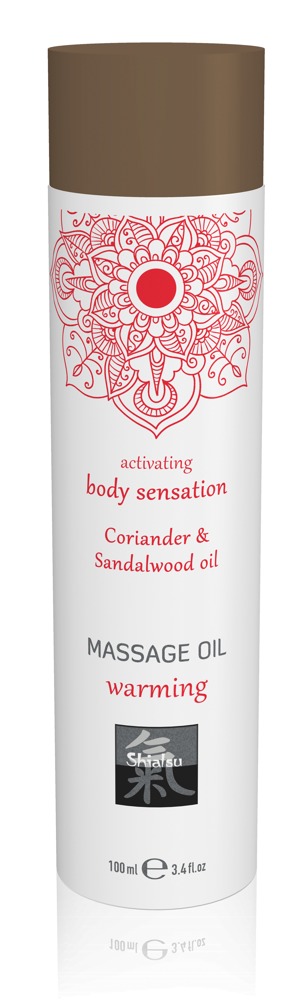 HOT Shiatsu Massageöl „Warming Coriander“, 100 ml