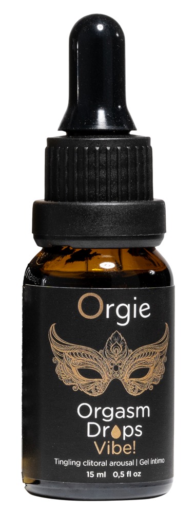 Klitoris-Tropfen „Orgasm Drops Vibe!“ zum Auftragen, wärmend, 15 ml