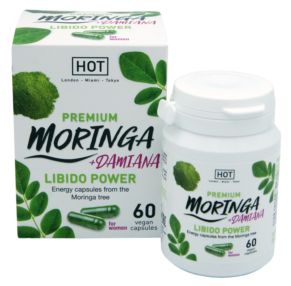 „Pure Moringa + Damiana Libido Power“, Libido-Power-Kapseln