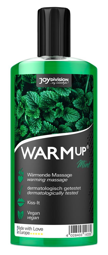 Massageliquid „WARMup“ mit Wärme-Effekt
