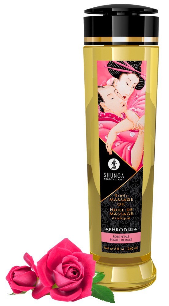 „Erotic Massage Oil“ aus 100% kaltgepressten natürlichen Ölen