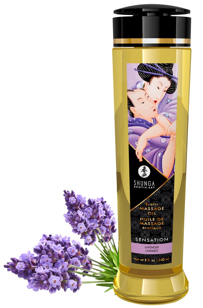 „Erotic Massage Oil“ aus 100% kaltgepressten natürlichen Ölen