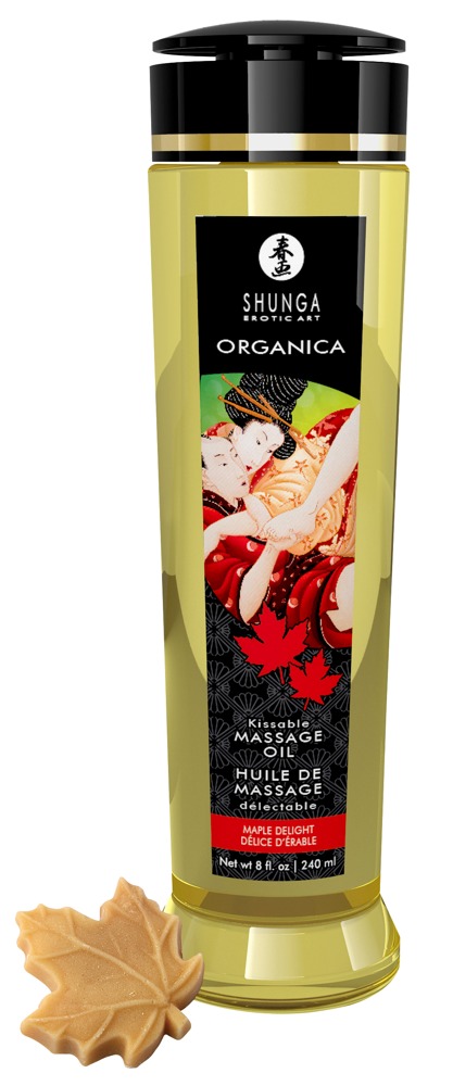 „Organica Massage Oil“ aus 100% kaltgepressten natürlichen Ölen