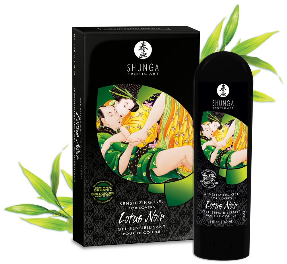 Pflegegel „Lotus Noir“ für Penis und Klitoris