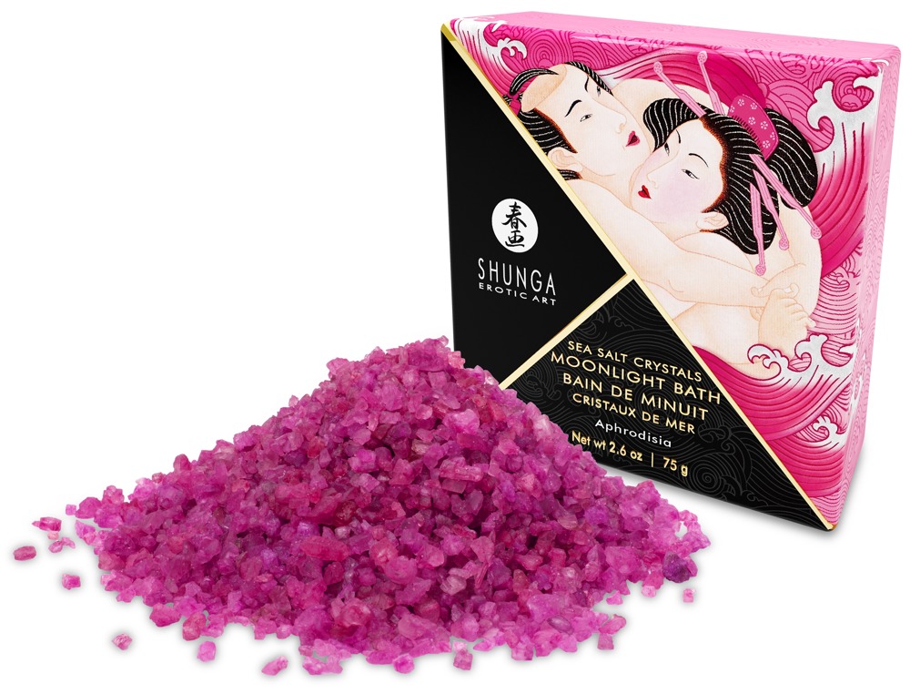 Badesalz „Sea Salt Crystals Moonlight Bath“ mit Salz aus dem Toten Meer