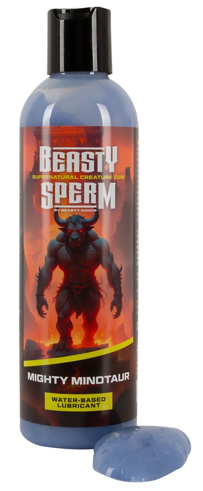 Gleitgel „Beasty Sperm Mighty Minotaur“ auf Wasserbasis