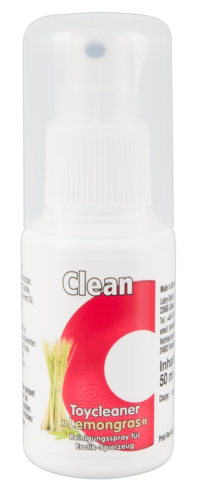 Reinigungsspray „Toy-Cleaner´´ mit Lemongras Duft Reinigungsspray „Toy-Cleaner´´ mit Lemongras Duft