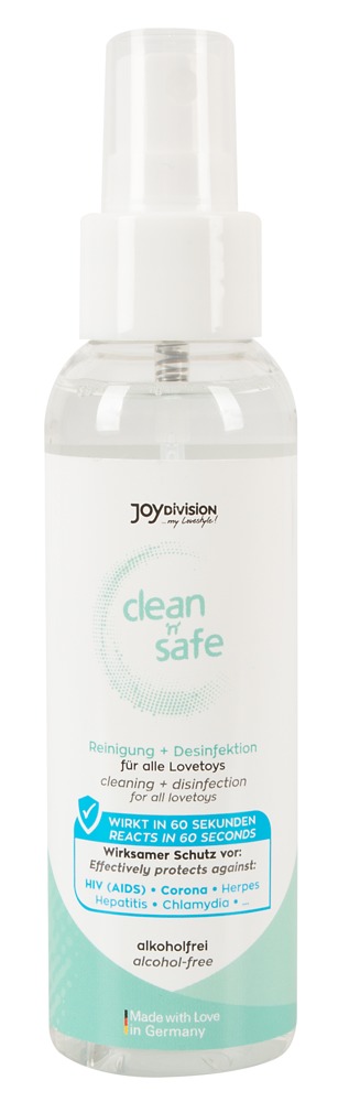 Toycleaner „clean'n'safe“, alkoholfrei