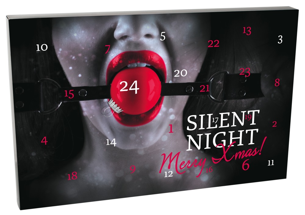 Adventskalender 2018 „Silent Night“, mit Fetisch-Artikeln