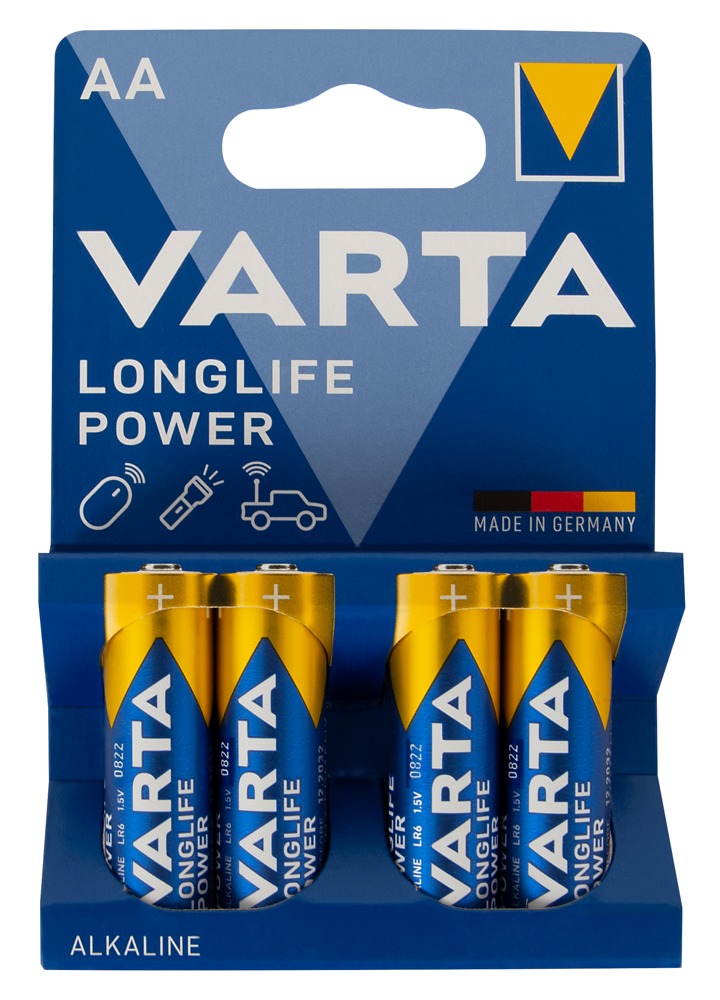 Varta Mignon-Batterien, AA, 4er-Set