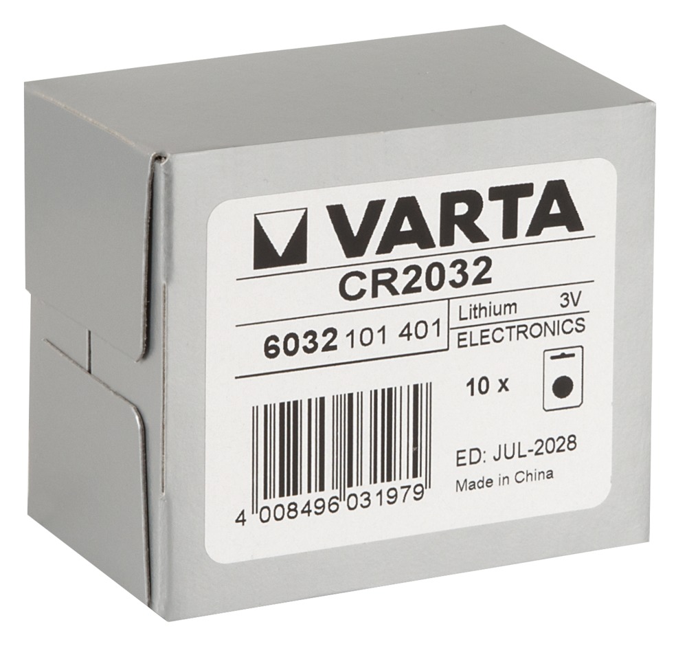 Varta 6032 - 1st Lithium Batterier CR2032 3V