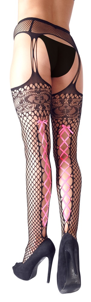 Straps-Strumpfhose in Strapsgurt-Optik