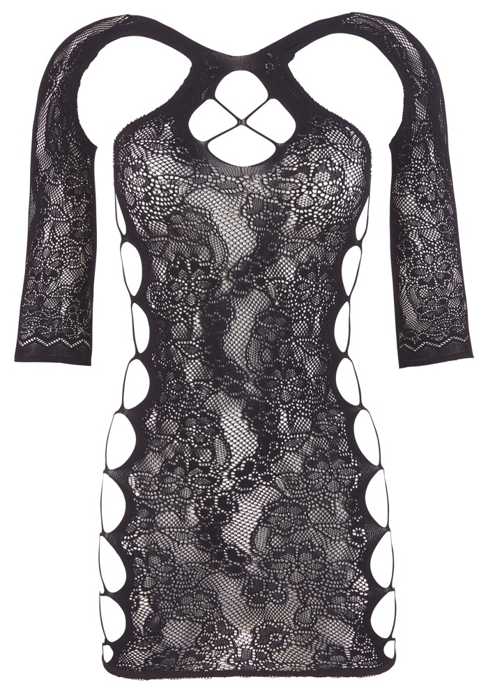 Kleid plus Spitzen-String