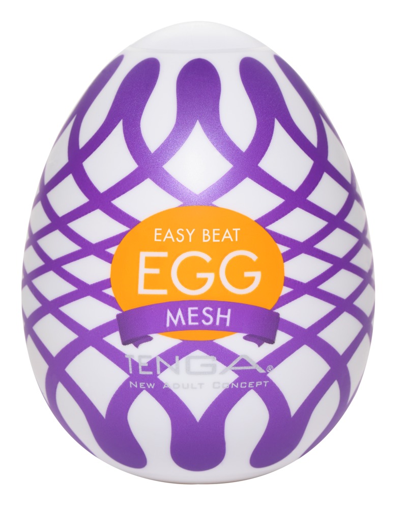 Masturbator "Egg Mesh" mit Netzgitter-Stimulationsstruktur