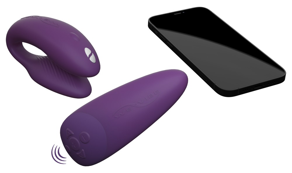 Paarvibrator „Chorus“ mit Squeeze-Fernbedienung